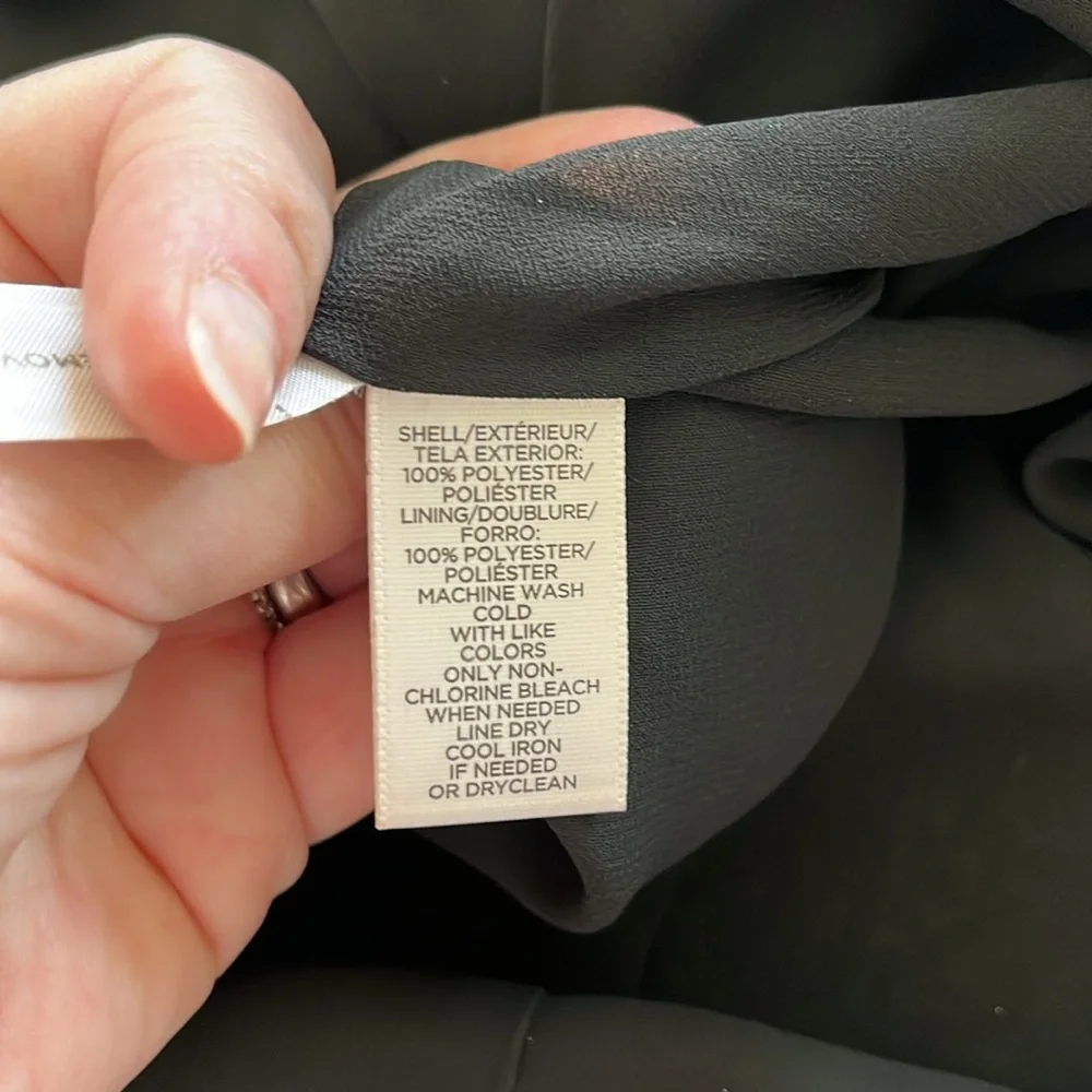 NWOT LOFT black skirt